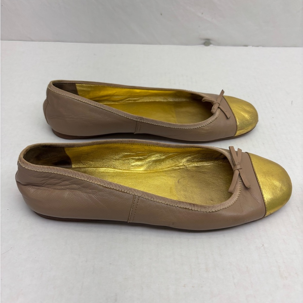 Prada Ballerina flats women SZ 37.5 - Picture 3 of 9